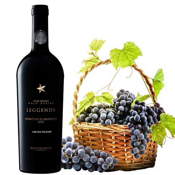 Rượu Vang Leggenda Primitivo Di Manduria DOP