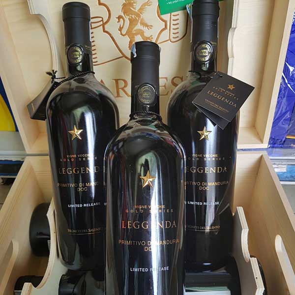 Rượu Vang Leggenda Primitivo Di Manduria DOP