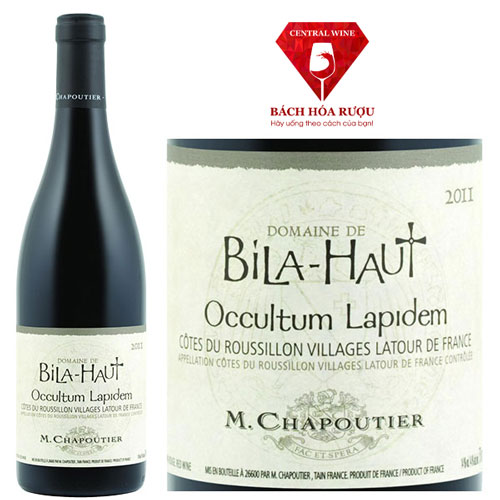 Rượu Vang M.Chapoutier Bila Haut Occultum Lapidem