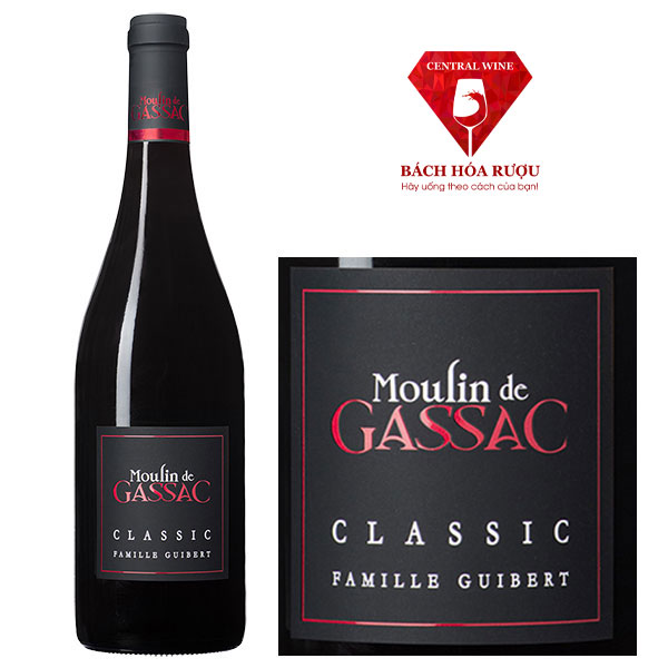 Rượu Vang Moulin de Gassac Classic