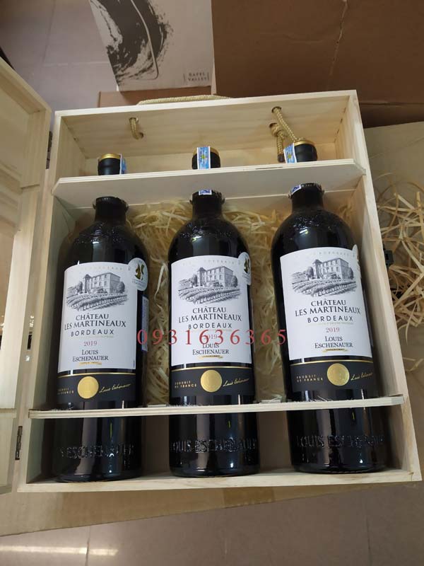 rượu vang Pháp Chateau Les Martineaux Bordeaux
