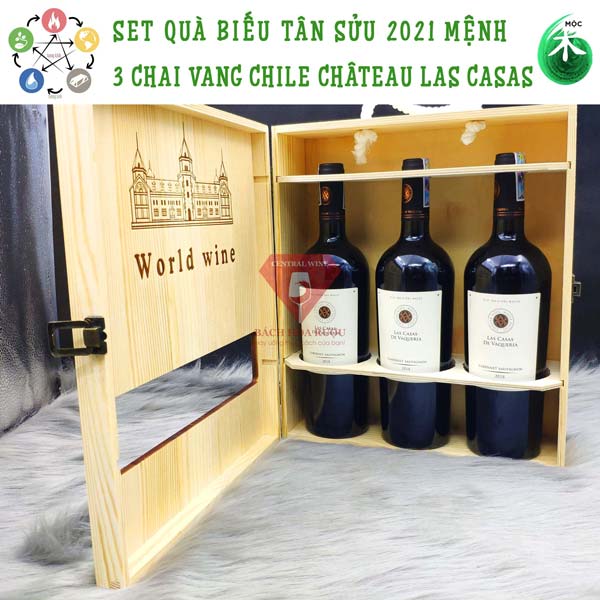 set rượu phong thủy mệnh mộc las casas de vaqueria