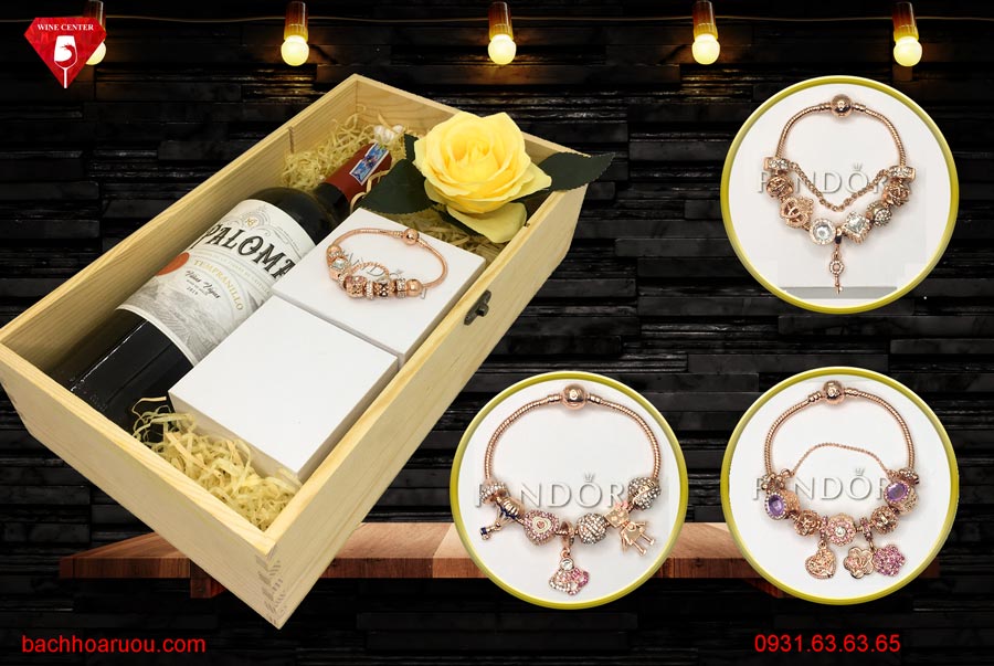 set quà rượu vang Paloma