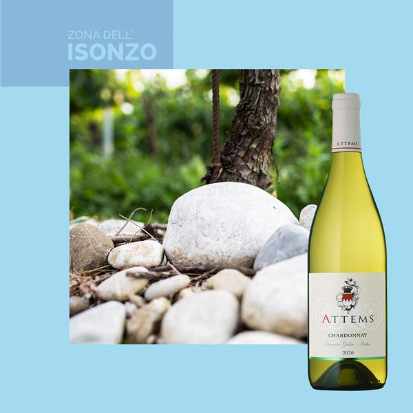 Vang trắng Ý Attems Chardonnay
