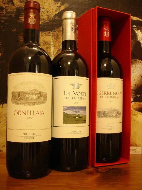 Bộ 3 Vang Ý nhà Ornellaia