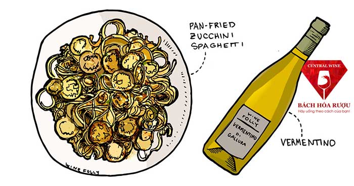 Và bạn nghĩ rằng bí xanh và rượu vang thuộc 2 phạm trù khác nhau? Sự kết hợp này chứng minh ngược lại.
