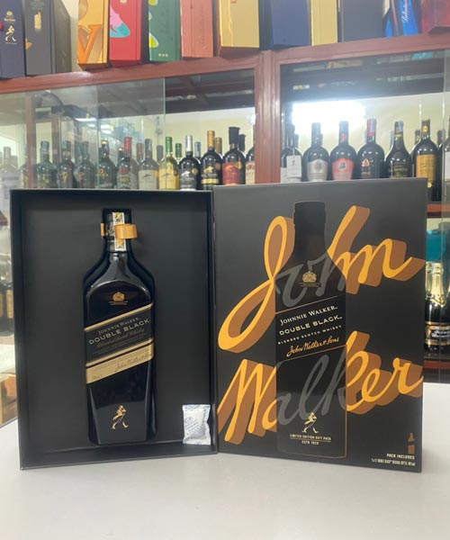 Hộp Quà Rượu Johnnie Walker Double Black