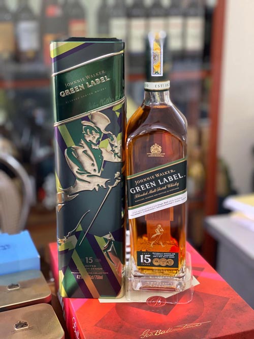Rượu Johnnie Walker Green Label 15