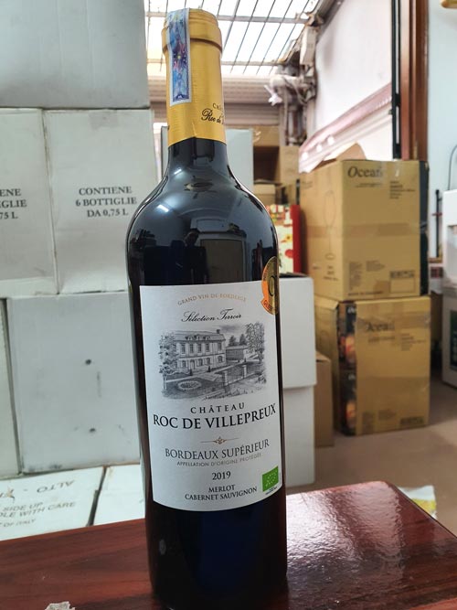 Vang Pháp Chateau Roc De Villepreux Organic