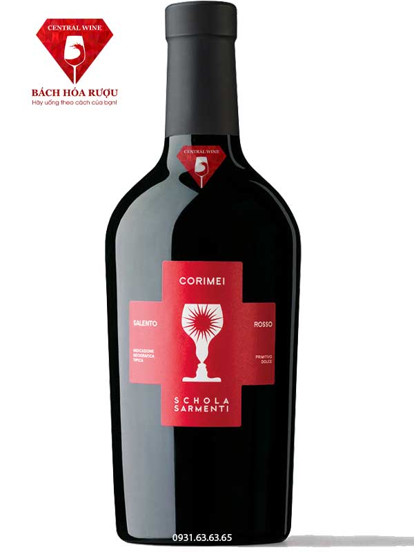 Rượu vang Ý Corimei Rosso Salento