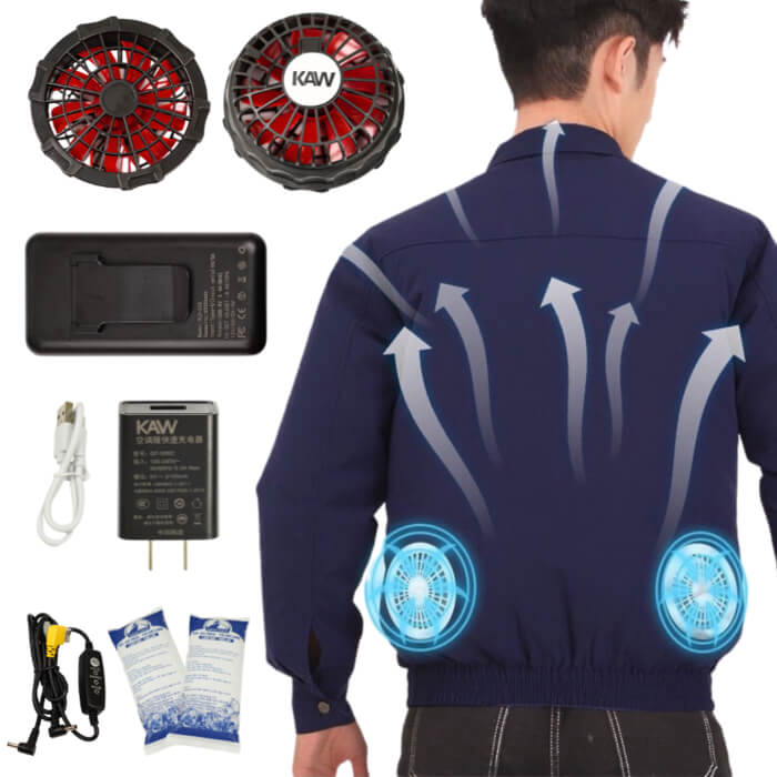 Makita Nhật Bản cũng là một cái tên mà bạn có thể cân nhắc khi mua áo điều hòa.