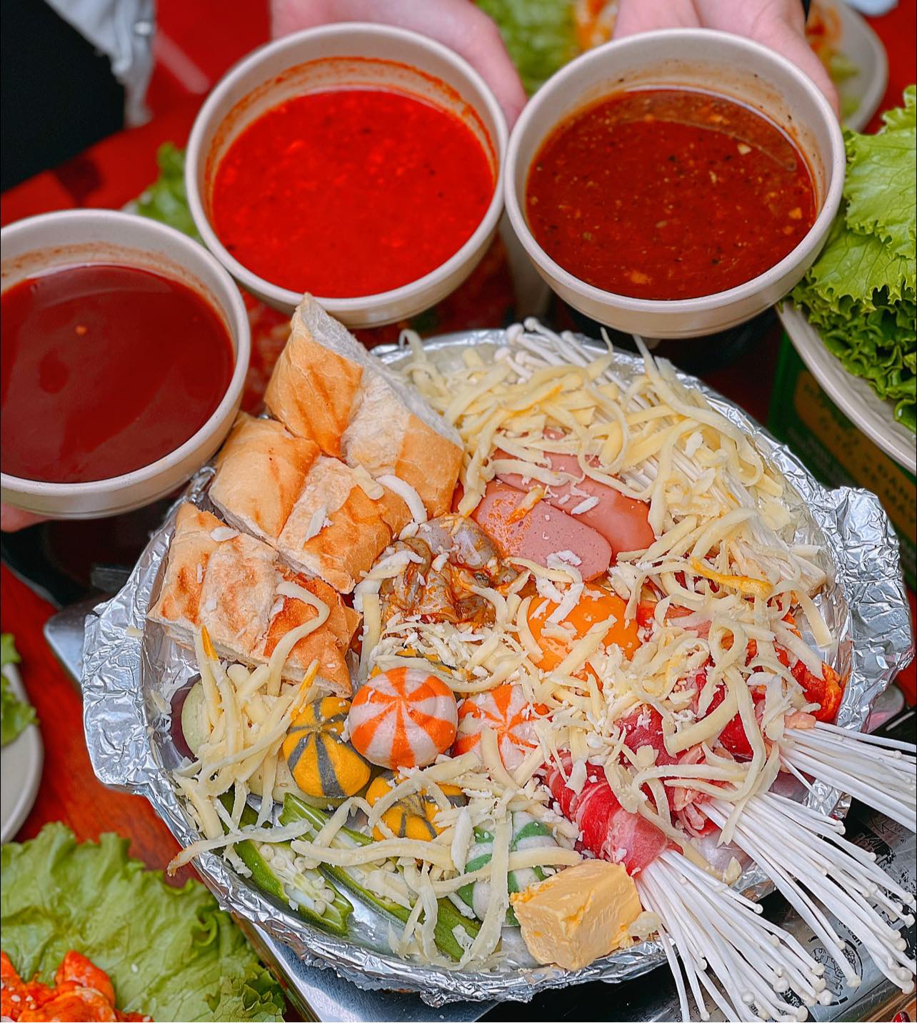 Chuyên cung cấp topping cho quán lẩu, nướng
