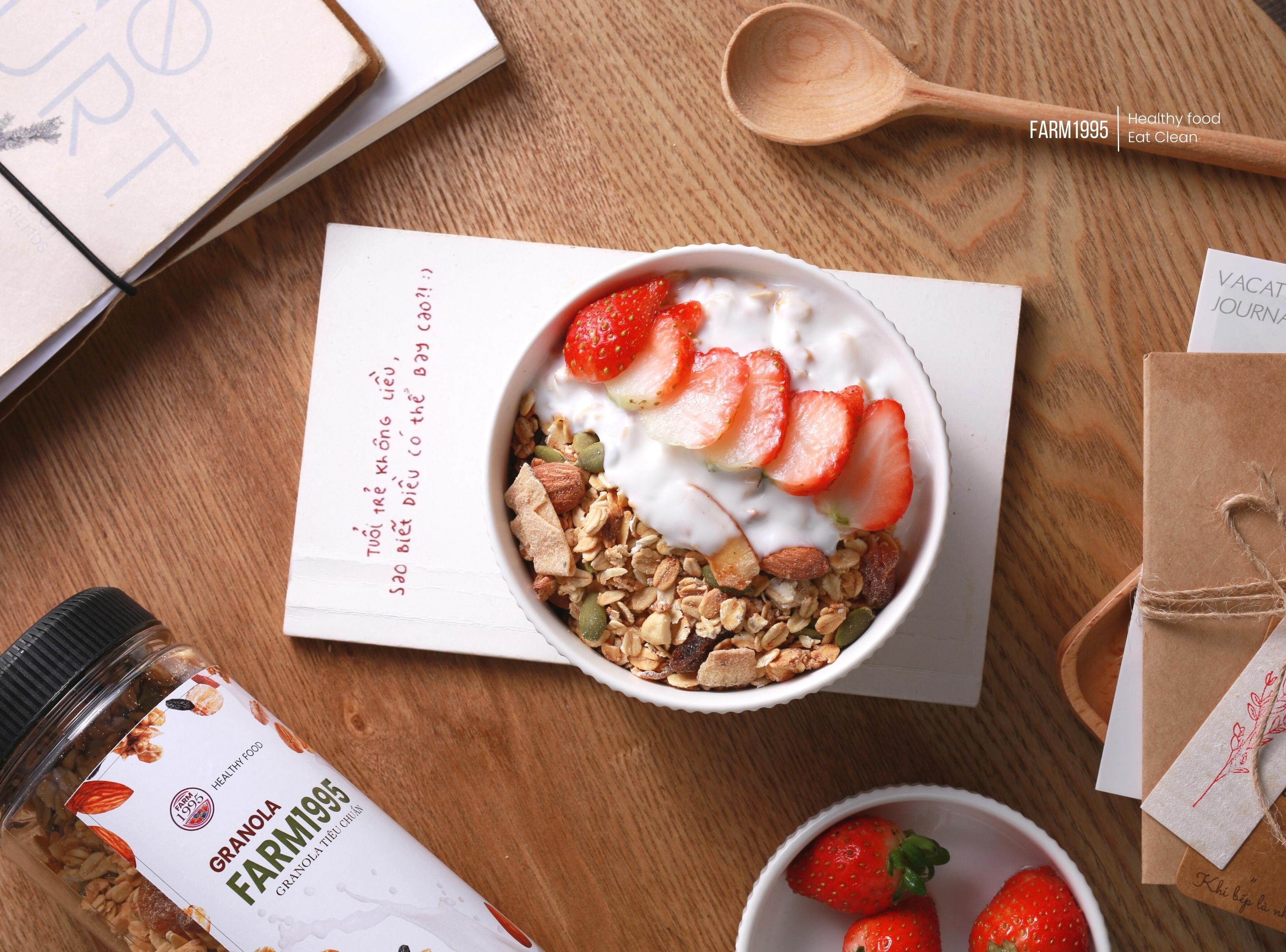 5 Thực Đơn Ăn Sáng Với Granola Siêu Dễ Tại Nhà