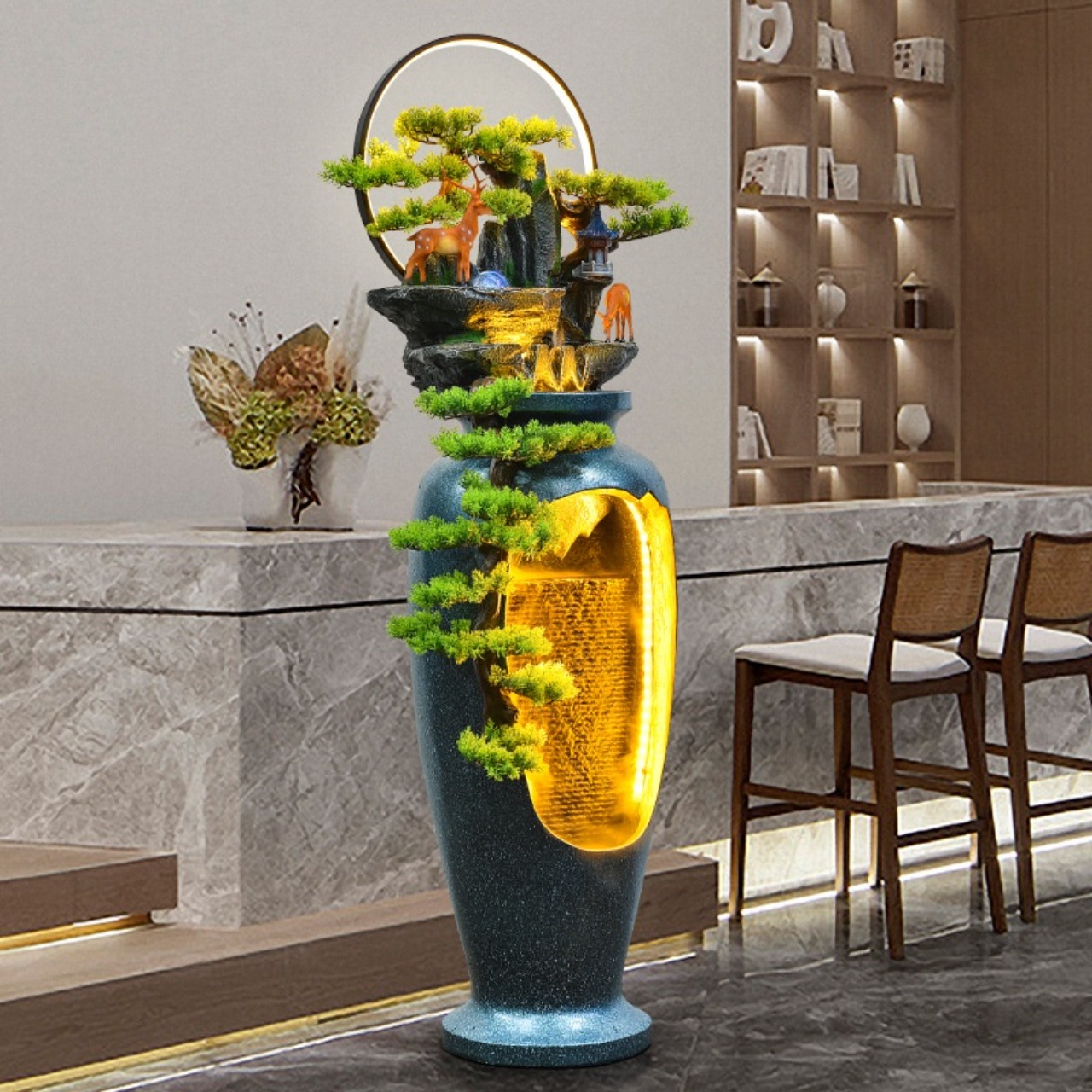 TIEU-CANH-THAC-NUOC-PHONG-THUY-TRANG-TRI-TRONG-NHA-VA-NGOAI-TROI