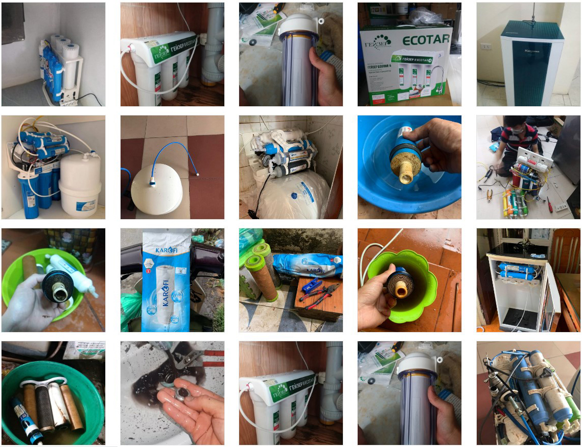 thay lõi lọc nước karofi