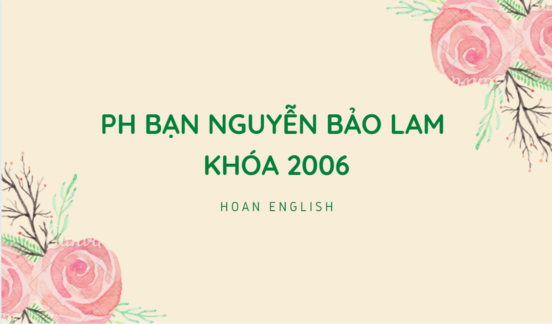 HEC - Hoan English - Luyện thi tiếng Anh chuyên sâu