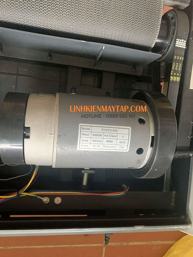 thay motor may chay bo