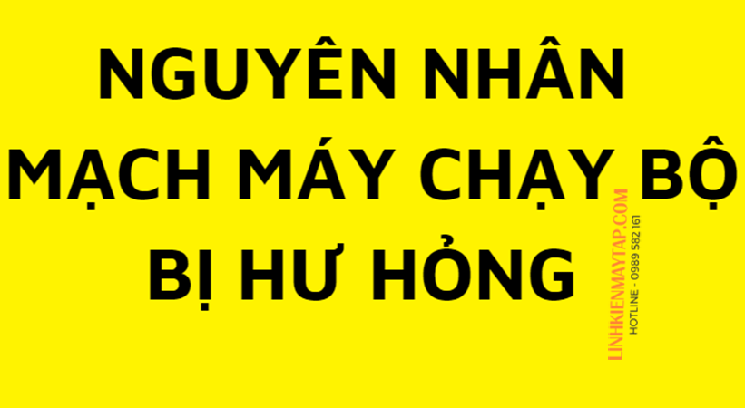 nguyên nhân mạch máy chạy bộ bị hư hỏng