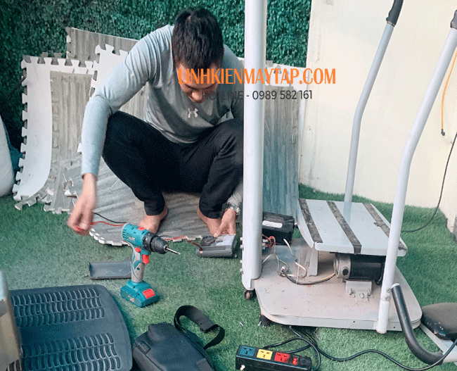 sửa chữa máy rung toàn thân