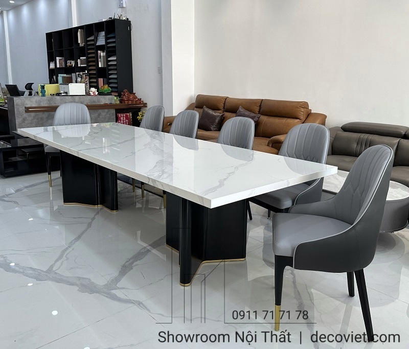 bàn ăn mặt đá quy nhơn cao cấp
