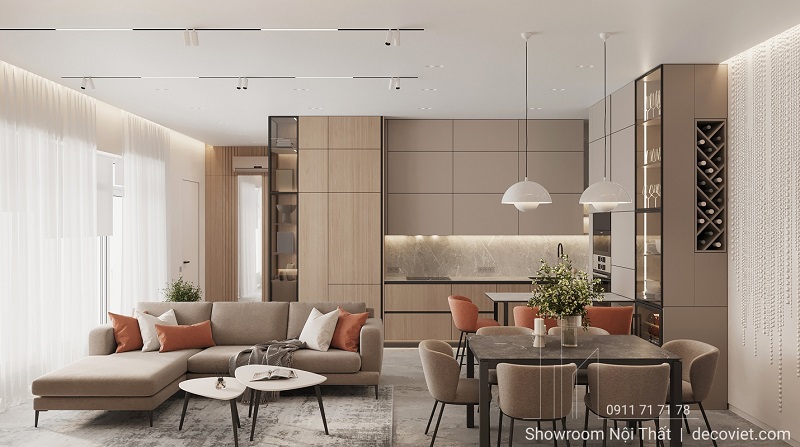 thiết kế thi công nội thất đẹp