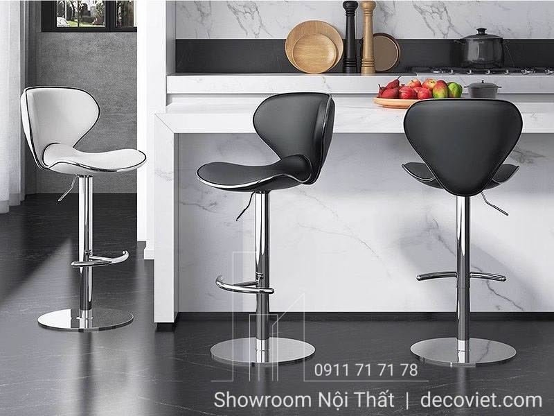 ghế bar bọc da