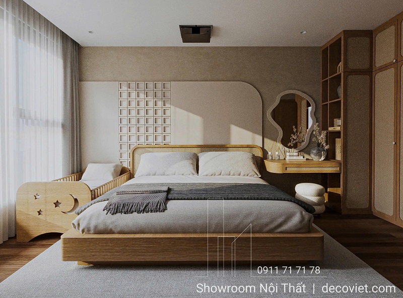 giường ngủ gỗ cao cấp hiện đại