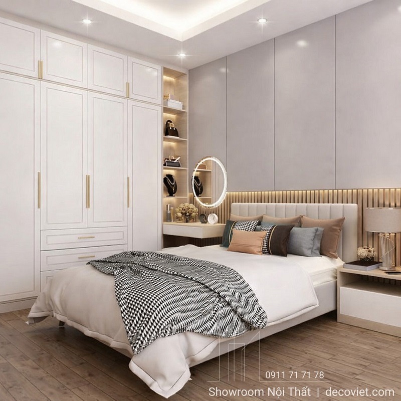 mẫu giường ngủ hiện đại sang trọng xu hướng 2026