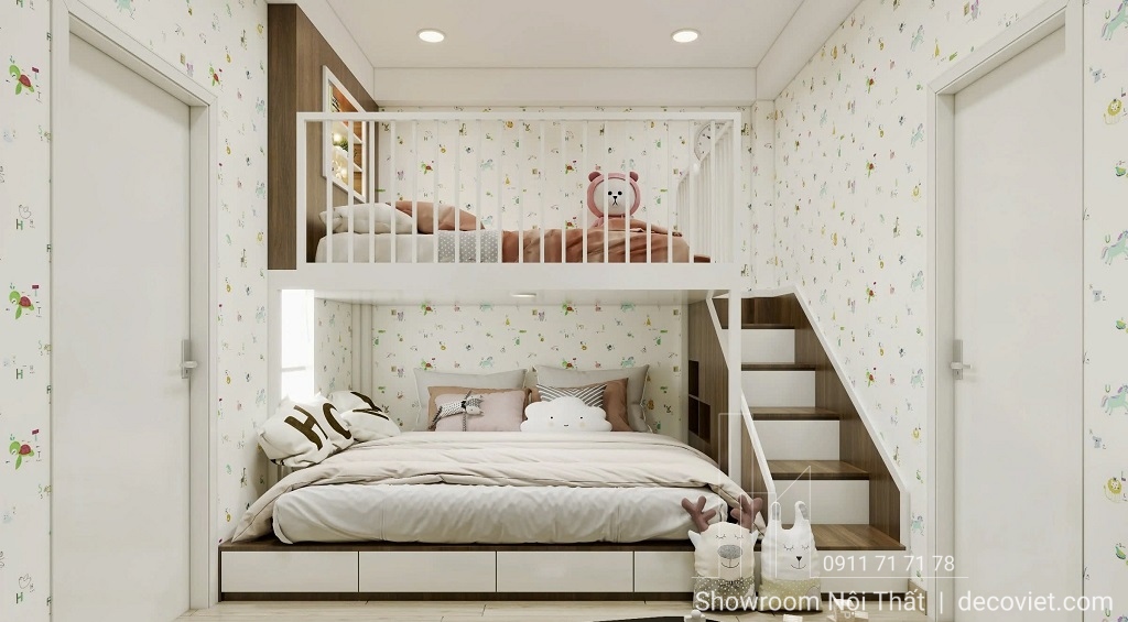 giường ngủ 2 tầng