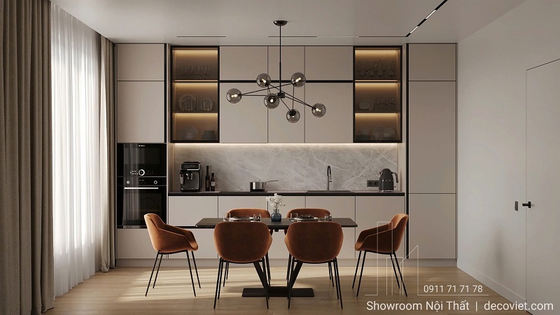 Xu hướng thiết kế tủ bếp đẹp tại Nha Trang năm 2025