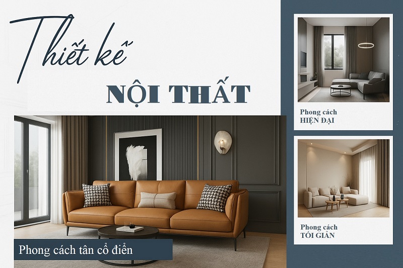 thiết kế thi công nội thất