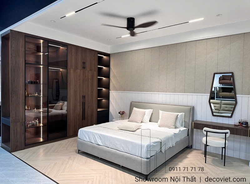 Phòng ngủ mẫu trưng bày tại showroom Nội Thất Bình Dương