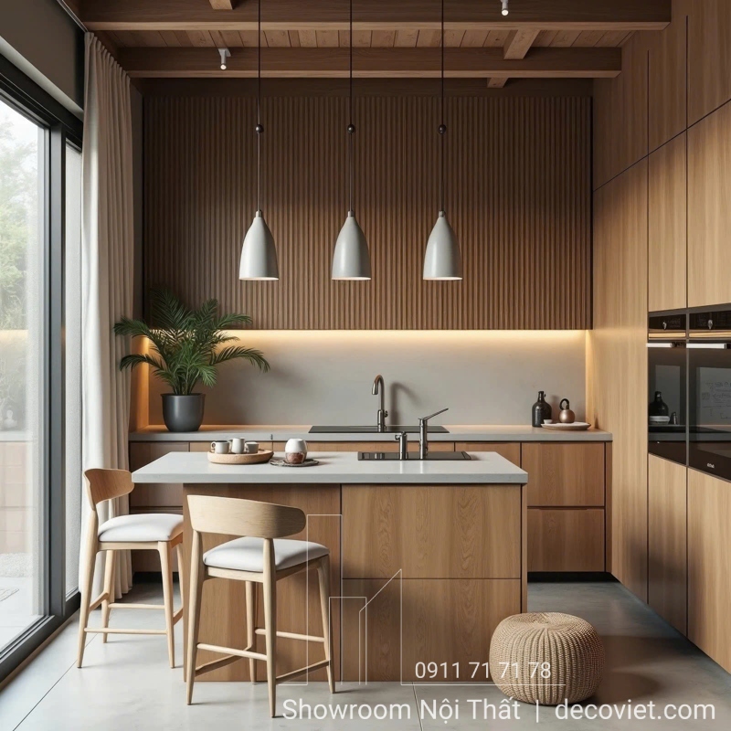 Bản vẽ thiết kế tủ bếp 3D thực tế tại công trình khách hàng