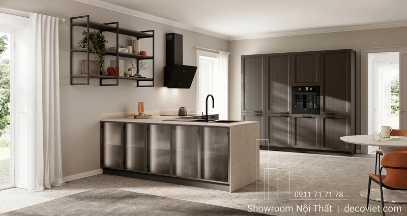 Showroom trưng bày hàng chục mẫu tủ bếp An Cường đẹp, hiện đại tại Nhà Decor