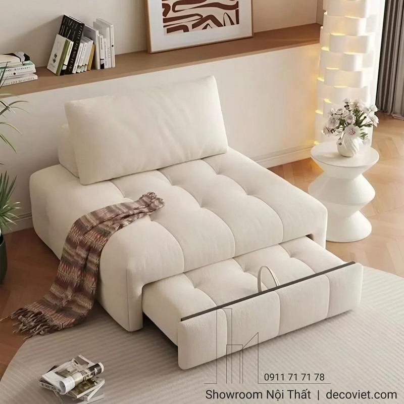 sofa giường 1 người cho phòng ngủ nhỏ hoặc phòng làm việc