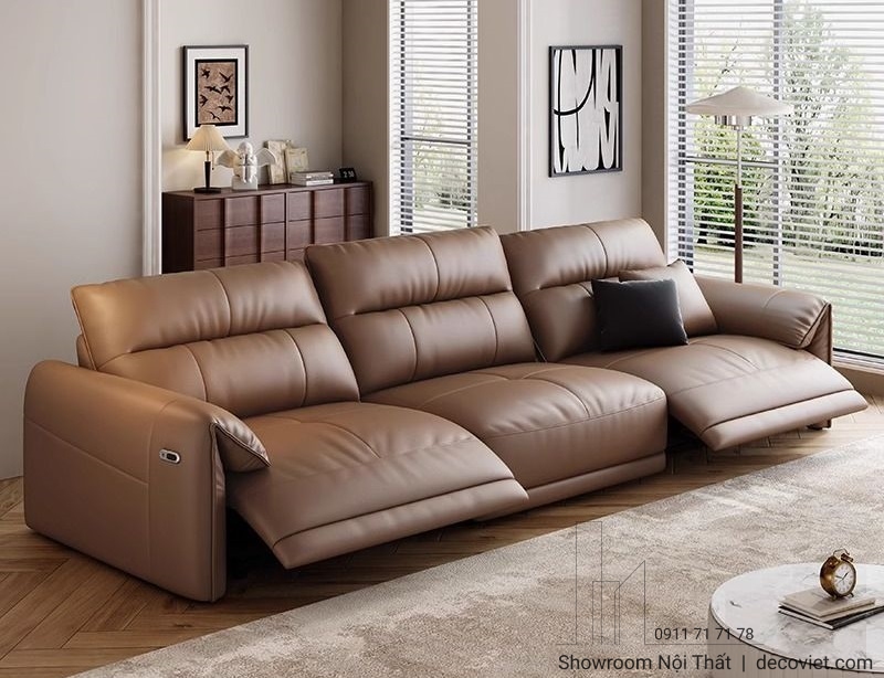sofa chỉnh điện thông minh cho phòng khách hiện đại