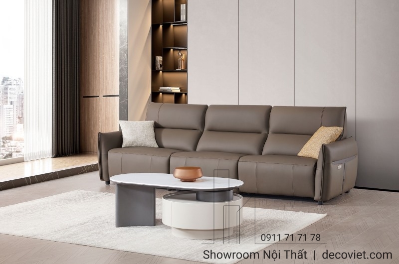 Sofa da sang trọng cho biệt thự và căn hộ cao cấp