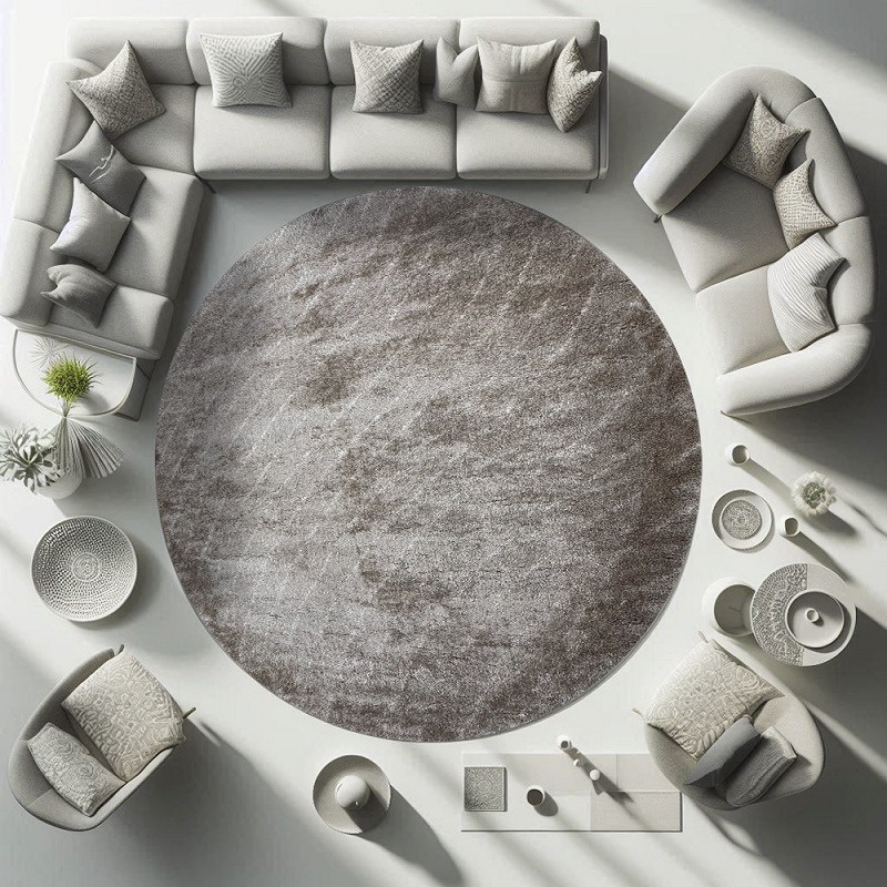 Thảm lót sofa hiện đại