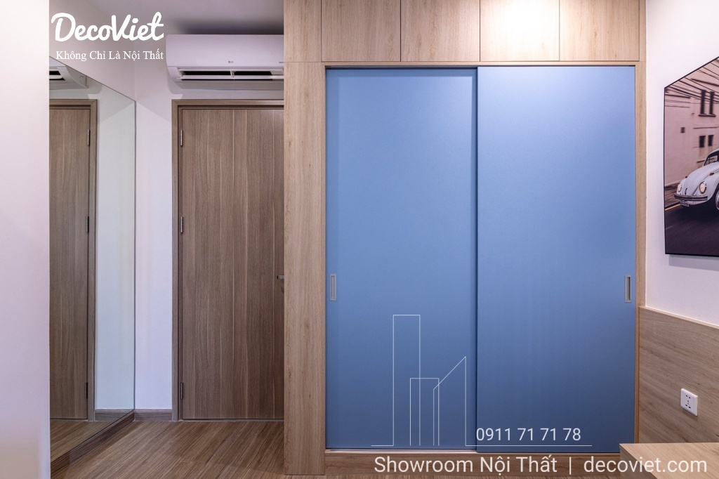 thi công nội thất căn hộ gỗ An Cường