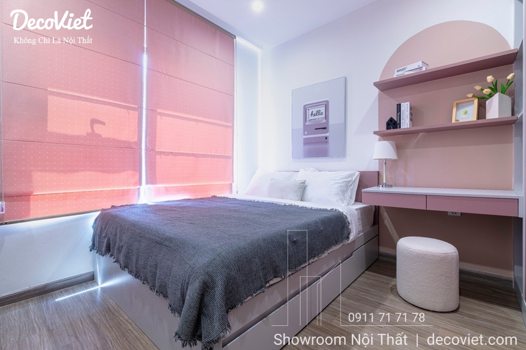 thi công nội thất căn hộ gỗ An Cường