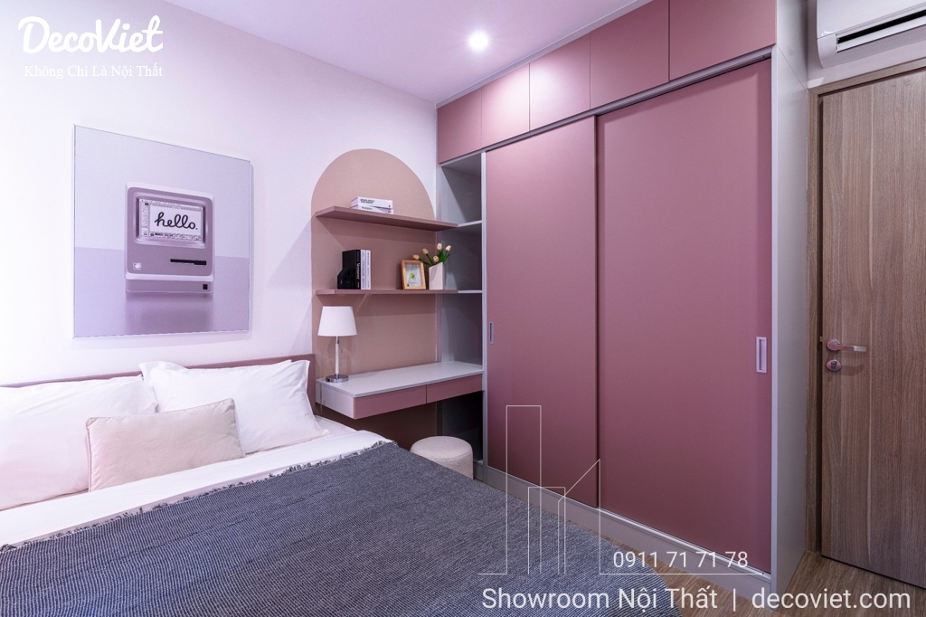 thi công nội thất căn hộ gỗ An Cường