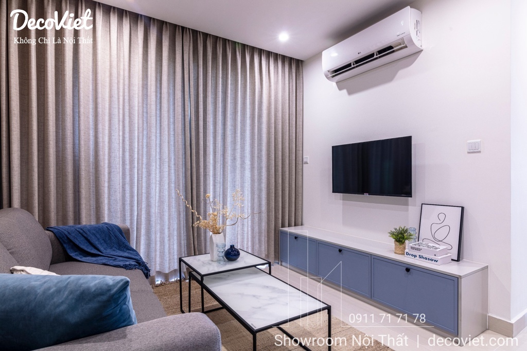 thi công nội thất căn hộ gỗ An Cường