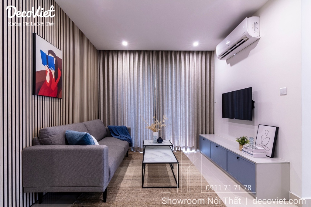 thi công nội thất căn hộ gỗ An Cường