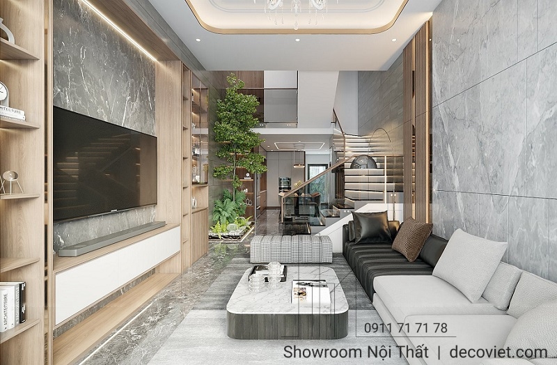 Thi công nội thất nhà phố Quy Nhơn