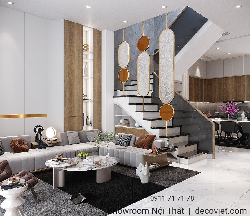 Thi công nội thất nhà phố Quy Nhơn