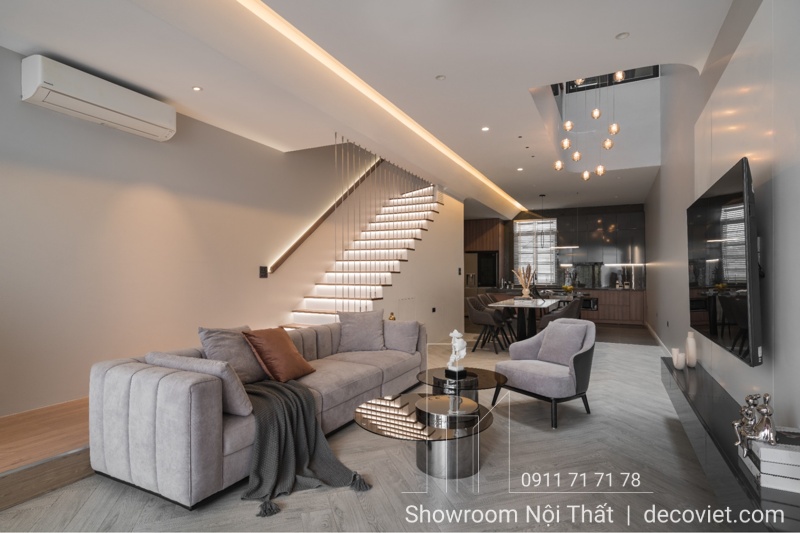 thiết kế nội thất phong cách hiện đại