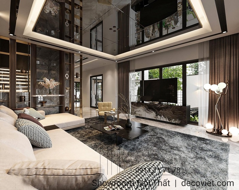 thiết kế nội thất biệt thự quy nhơn