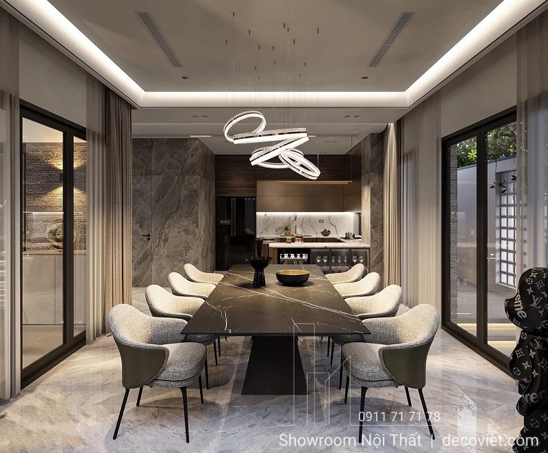 thiết kế nội thất biệt thự quy nhơn