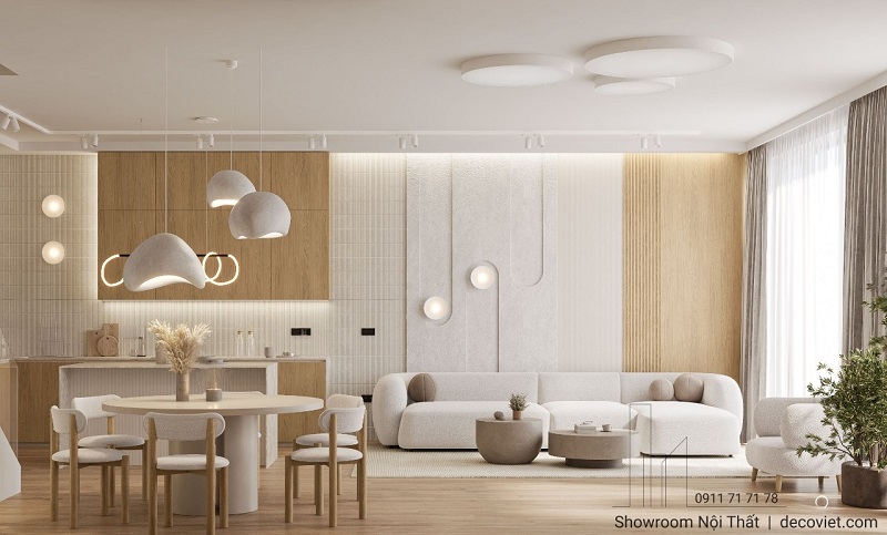 thiết kế phòng khách đẹp