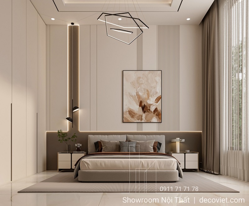 thiết kế thi công nội thất phopnfg ngủ